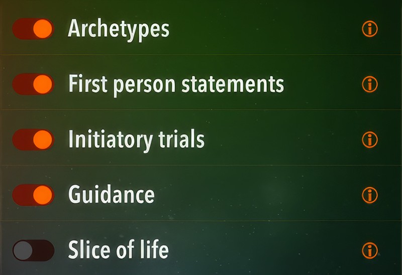 Personalized AI-powered astrological interpretations interface
